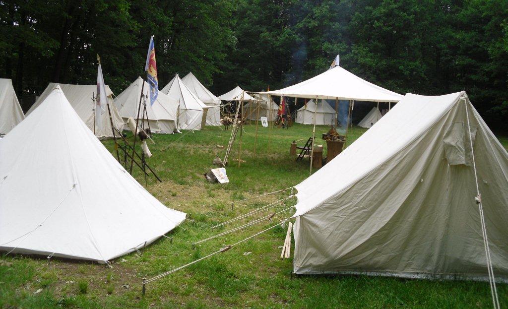 Canopy 5x 5m LARP Reenactment Camp schedule Medieval tent frame tent
